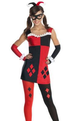 Teen Harley Quinn Costume for Teenage Girls